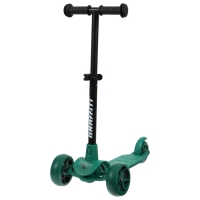 Самокат детский GRAFFITI Baby 24, колёса PU 120/10 мм, цвет зелёный Самокат детский GRAFFITI Baby 24, колёса PU 120/10 мм, цвет зелёный