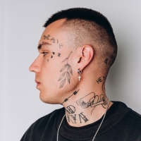 Моно-серьга &laquo;Крестик&raquo; мини, цвет серебро