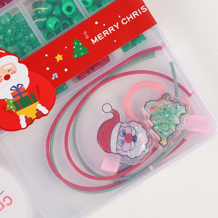 Набор для творчества «Новогоднее украшение из бусин» Набор для творчества «Новогоднее украшение из бусин»