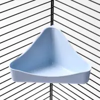 Туалет угловой для грызунов 16 х 9 х 8,5 см, микс цветов