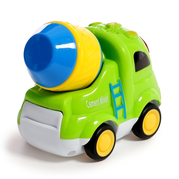 Музыкальная машинка &laquo;Городские приключения: Бетономешалка&raquo;, звук, свет