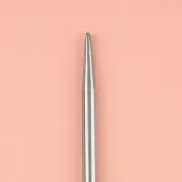 Спицы для вязания, прямые, d=4 мм, 35 см, 2 шт.