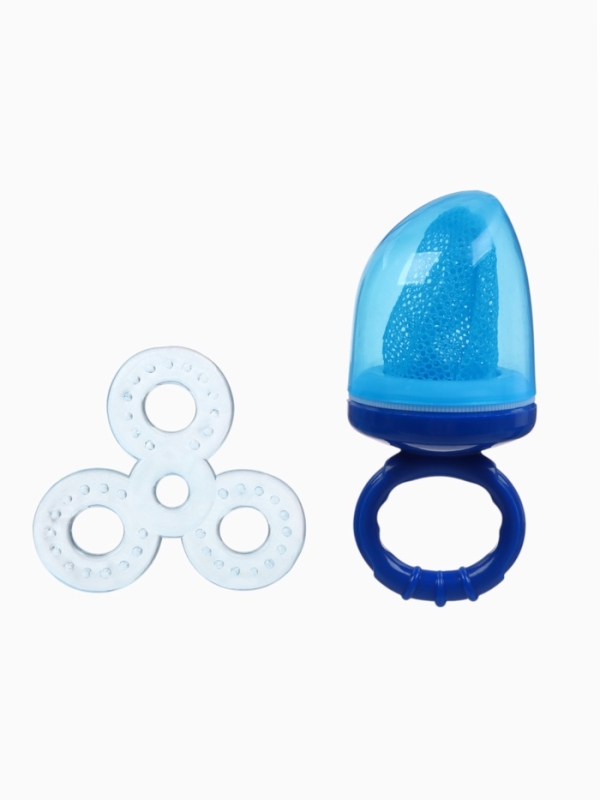 Ниблер с текстильной сеточкой, цвет голубой