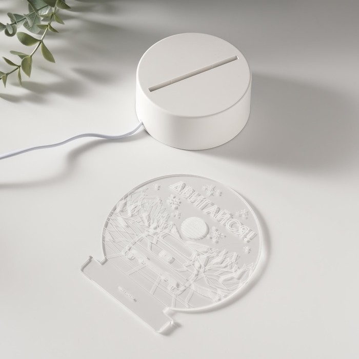 Светильник "Двигайся" LED RGB от сети RISALUX