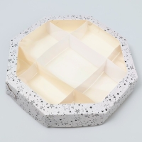 Коробка кондитерская складная, упаковка &laquo;Звезда&raquo;, 29 х 29 х 5 см