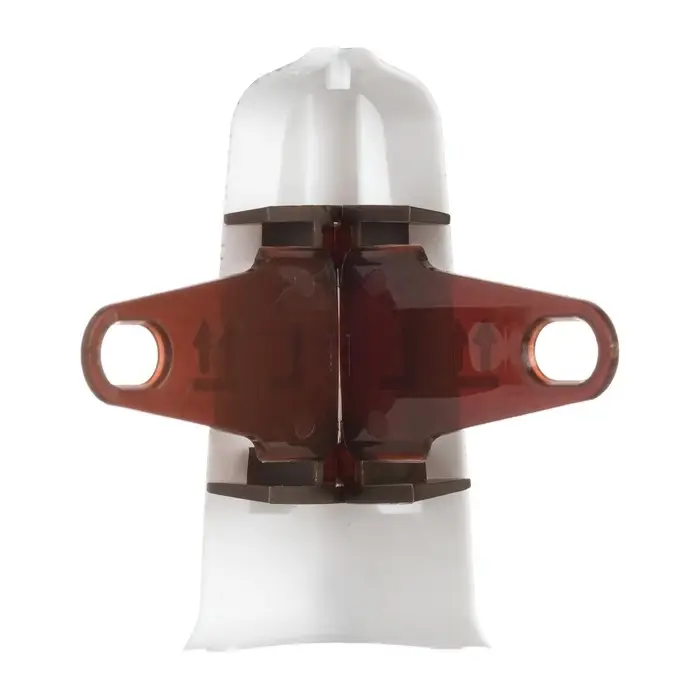 Угол наружный (внешний) для плинтуса &laquo;Деконика&raquo;, с крепежом, 70 мм, цвет 265 клен патина