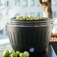 Угольный гриль Lotus Grill Classic, серый (антрацит)