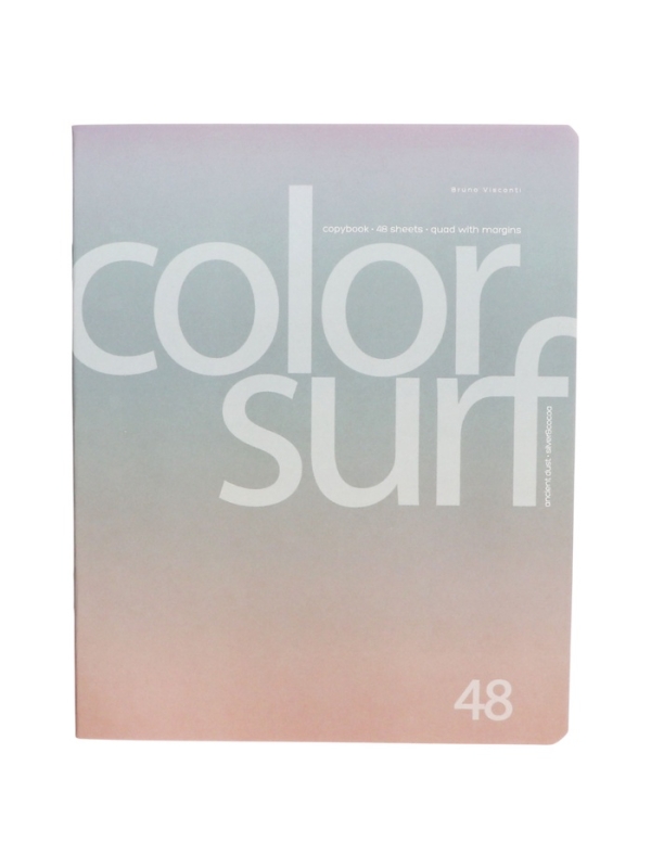 Тетрадь 48л кл COLOR SURF, МИКС