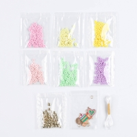 Набор для творчества. Украшения своими руками. Бусины Heishi. &laquo;Сладкая романтика&raquo;