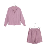 Пижама (шорты, жакет) KAFTAN, сиреневый, р.40-42 Пижама (шорты, жакет) KAFTAN, сиреневый, р.40-42