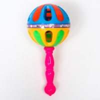 Погремушка &laquo;Яркий маракас&raquo;,17,5 см, цвет МИКС, Крошка Я
