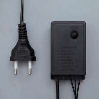 Гирлянда «Нить» 10 м, IP44, тёмная нить, 100 LED, свечение тёплое белое, 8 режимов, 220 В Гирлянда «Нить» 10 м, IP44, тёмная нить, 100 LED, свечение тёплое белое, 8 режимов, 220 В