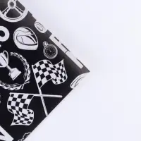 Бумага упаковочная глянцевая двухсторонняя &laquo;Брутальность&raquo;, 50 х 70 см