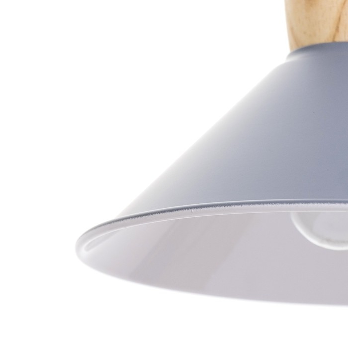 Светильник трековый &laquo;Кива&raquo; Е27 40Вт серый 22х22х21-121см