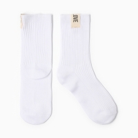 Носки женские KAFTAN Love р.36-39 (23-25 см), белый Носки женские KAFTAN Love р.36-39 (23-25 см), белый