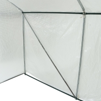 Теплица, 2,5 &times; 2,45 &times; 2,1 м, оцинкованный металл, профиль d = 25 мм, чехол из армированной плёнки 120 мкм