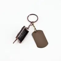 Брелок для ключей металлический "Танк"