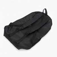 Рюкзак складной, отдел на молнии, наружный карман, 2 боковых кармана, цвет чёрный