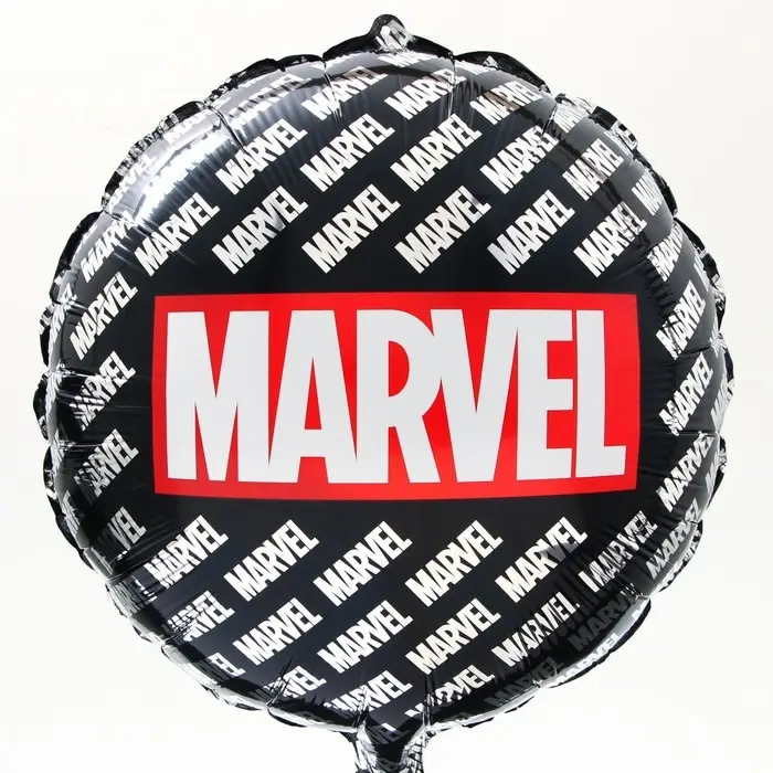 Шар воздушный фольгированный 18" &laquo;Марвел. Мстители&raquo;, чёрный