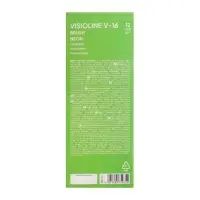 Маркер текстовыделитель 0.5-3.5 мм ErichKrause Visioline V-16 Brush Neon, двухсторонний, оранжевый неон, чернила на водной основе