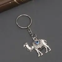 Брелок металл глазки "Верблюд" 3х3 см