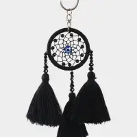 Брелок "Ловец снов" 17 см, цв. чёрный