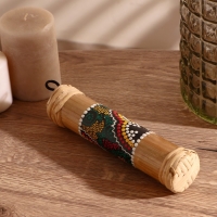 Сувенирный музыкальный инструмент "Посох дождя" 20 см МИКС