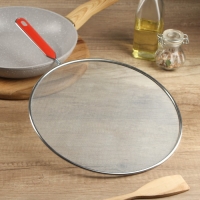 Экран от брызг Доляна, d=29 см, с ручкой Экран от брызг Доляна, d=29 см, с ручкой