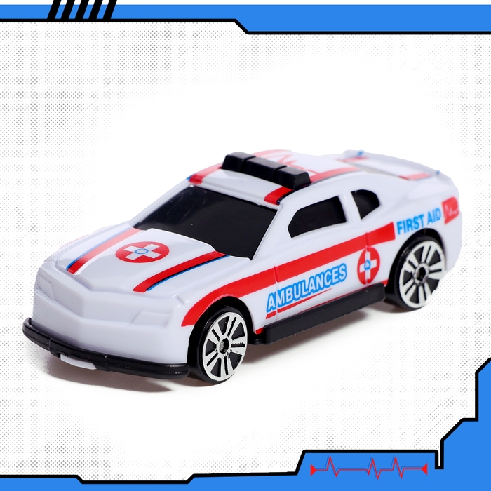 Набор машин &laquo;Скорая помощь&raquo;, 5 штук