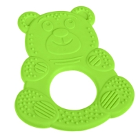 Прорезыватель силиконовый «Мишутка», цвет МИКС, КНОПА Прорезыватель силиконовый «Мишутка», цвет МИКС, КНОПА