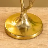 Подсвечник "Зимняя сказка" 10х10х17,5 см, алюминий, золотой