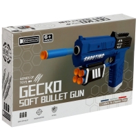 Пистолет &laquo;Гекко&raquo;, стреляет мягкими пулями, МИКС