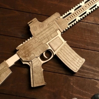 Сувенир деревянный автомат "М16" Сувенир деревянный автомат "М16"