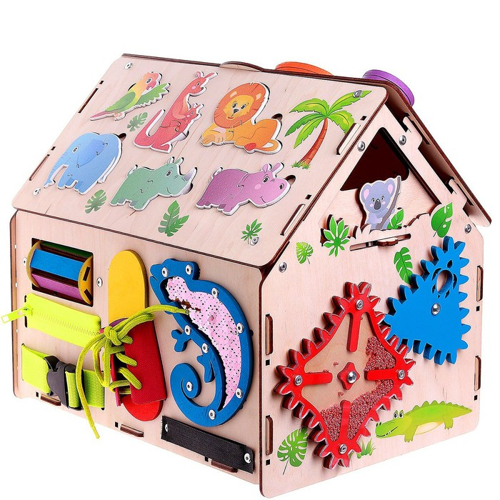 Конструктор &laquo;Бизидом. Сафари&raquo; со светом