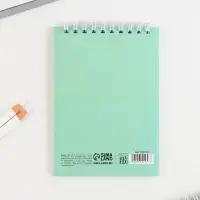 Блокнот А6, 40 л. на гребне, мягкая обложка &laquo;Блокнотик милой панды&raquo;