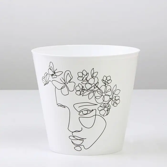 Кашпо для цветов &laquo;Силуэт&raquo;, 0,8 л