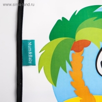 Нагрудник для кормления &laquo;ТРЕНД. Персонажи&raquo; непромокаемый на липучке, с карманом, МИКС