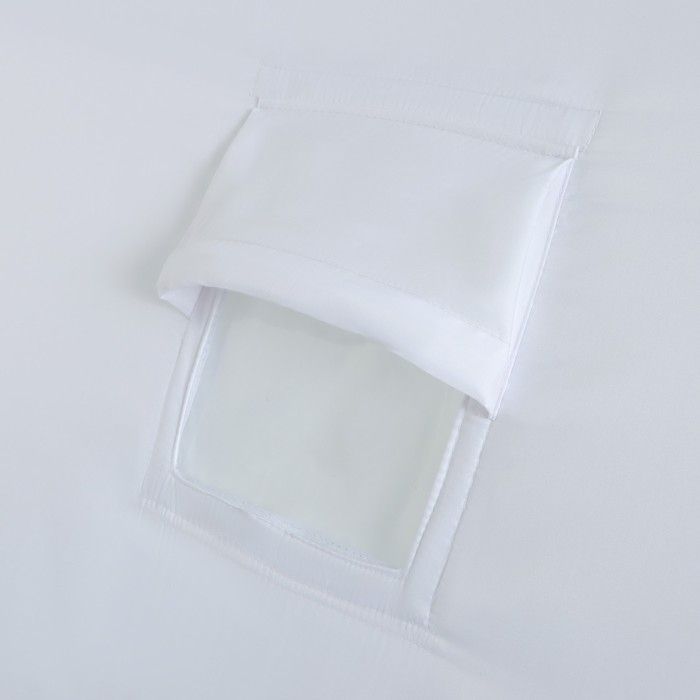 Палатка зимняя куб "СЛЕДОПЫТ" Premium, 2.1 &times; 2.1 м, 4-х местная, 3 слоя, цвет белый/олива