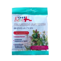 Леденцы "911" детские липа, ромашка, мед, витамин С, 50 г Леденцы "911" детские липа, ромашка, мед, витамин С, 50 г