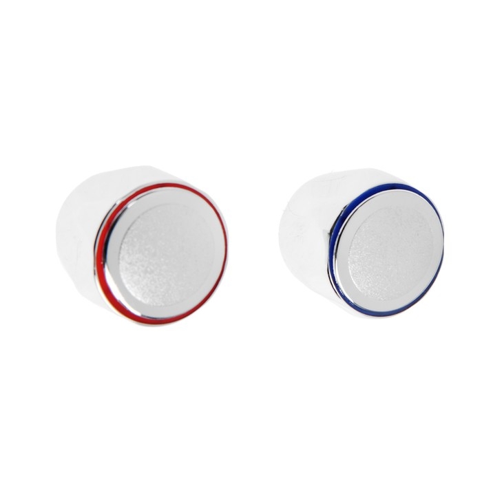 Ручка на смеситель ZEIN Z102, для кран-букс со штоком на 20 шлицов, цинк, цвет хром