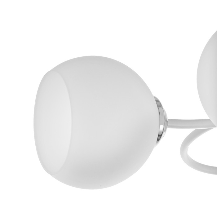 Люстра 2717/6 E27 40Вт бело-хромовый 70х70х25 см BayerLux