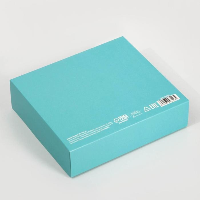 Коробка подарочная складная, упаковка, &laquo;Тиффани&raquo;, 31 х 24.5 х 8 см