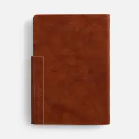 Ежедневник Leadmark, недатированный, коричневый