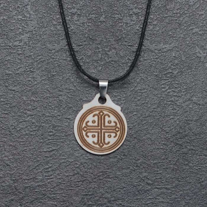 Амулет &laquo;Тенгри&raquo;, мед.сталь