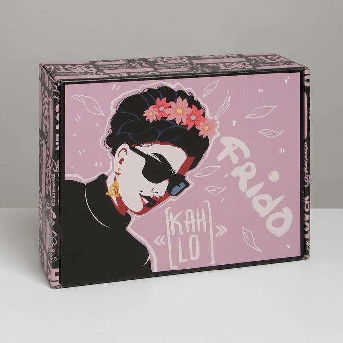 Коробка подарочная складная, упаковка, &laquo;Фрида&raquo;, 27 х 21 х 9 см