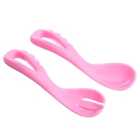 Набор аксессуаров для пупса: бутылочка, ложка, вилка