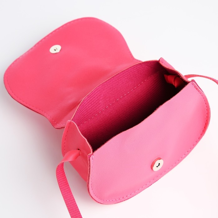 Сумка детская для девочки на магните, цвет розовый Сумка детская для девочки на магните, цвет розовый