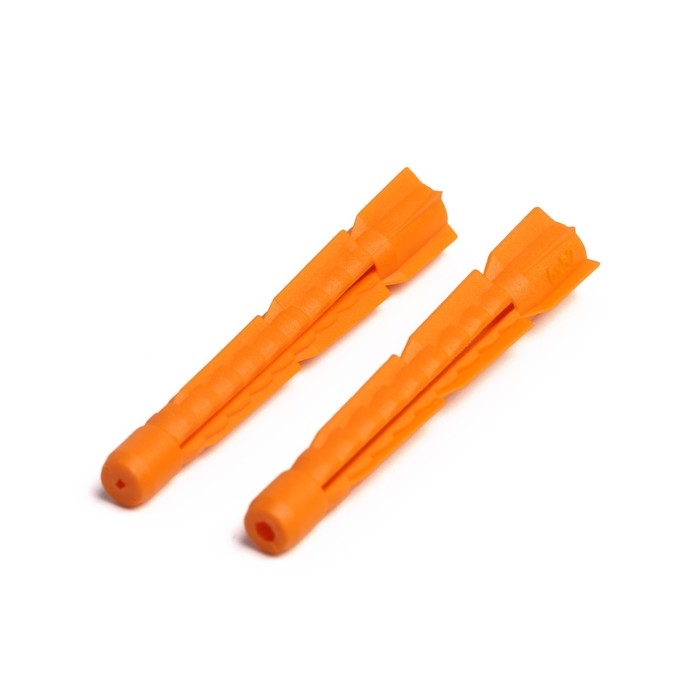 Дюбель "ТУНДРА krep", универсальный, полипропиленовый, 6x52 мм, 250 шт