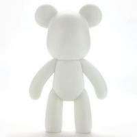 Рисование акрилом на пластиковой фигурке &laquo;Мишка&raquo;, бронзовый, набор для творчества Флюид-арт