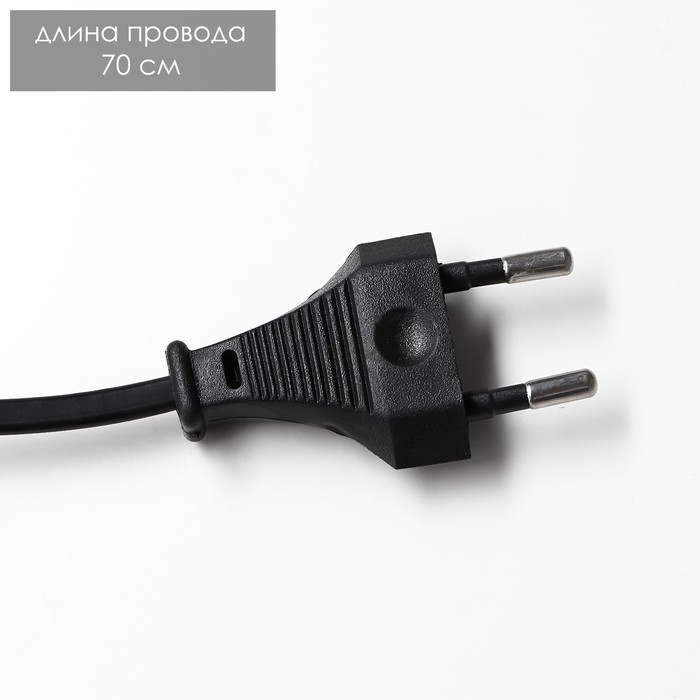 Лампа настольная Е27, с выкл. (220В) голубая (203В) RISALUX